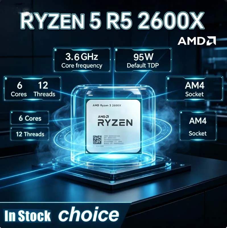 Amd Cpu Ryzen 5 - Processore Gaming AMD Ryzen 5 2600X