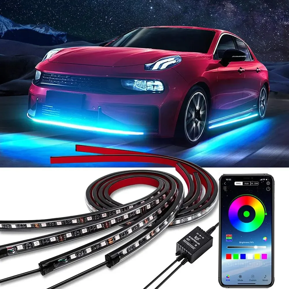Rgb Hub Sync - Neon LED RGB Luce inferiore sottosmalto