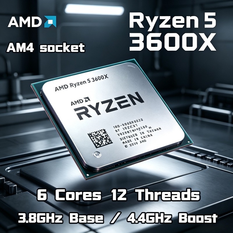 AMD Ryzen 5 3600X 3.8 GHz Sei- - Amd Cpu Ryzen 5 recensione e prezzo