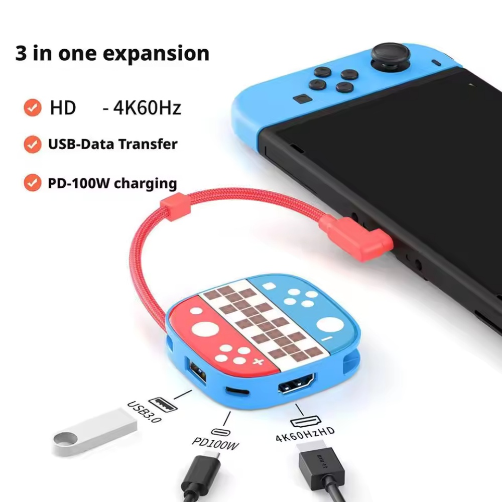 Per Switch2 Tipo C Docking Sta - Gaming Kit Accessories Nintendo Switch recensione e prezzo