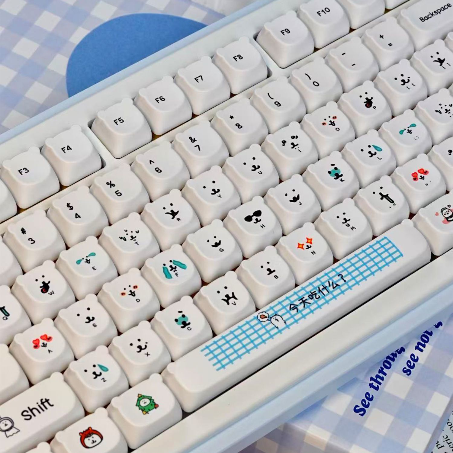 Keycap PBT a forma di orsetto  - Gaming Accessories In Japan recensione e prezzo
