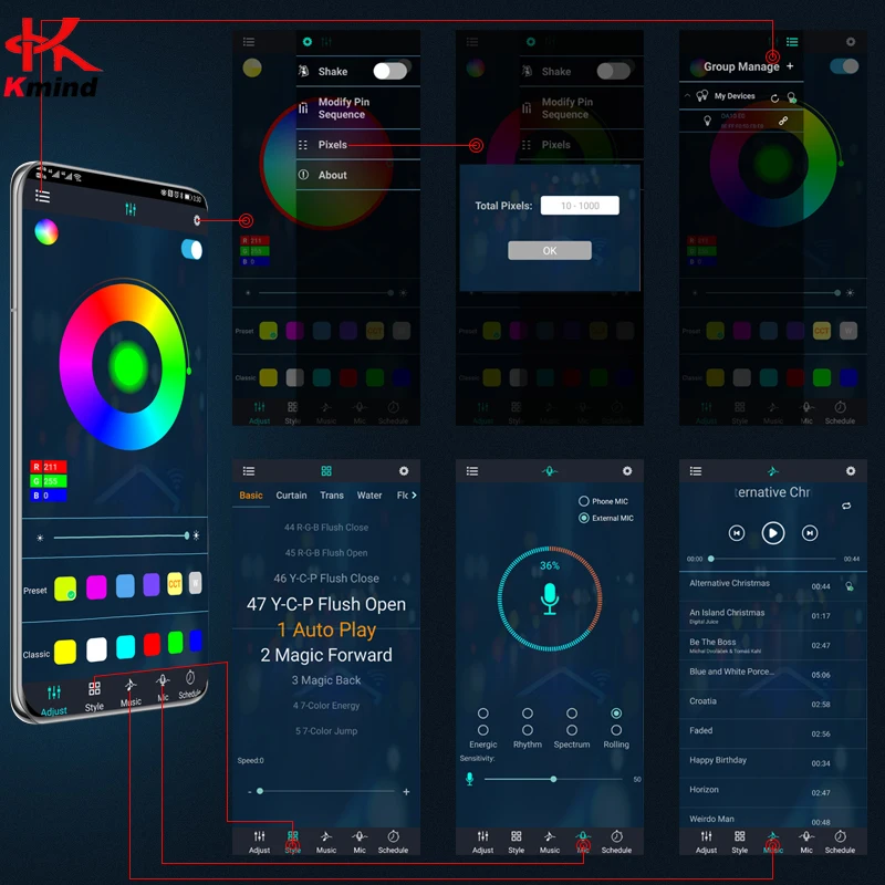 Luci al neon per auto sottogli - Rgb Hub Sync recensione e prezzo